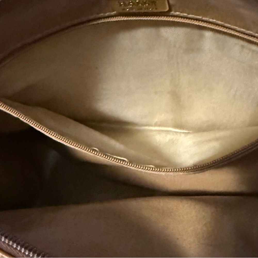 Bally Two-Tone Brown Leather Boston Bag - Picture 14 of 16